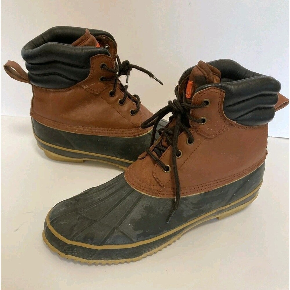 Ozark Trail Boots Mens 11 Brown Pike 5 Duck Boot Outdoor Work Casual